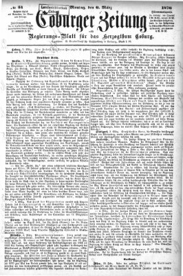 Coburger Zeitung Montag 6. März 1876