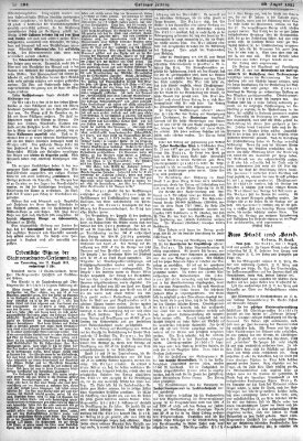 Coburger Zeitung Samstag 19. August 1911