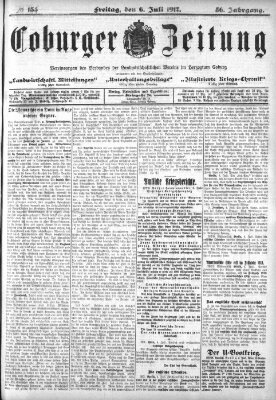 Coburger Zeitung Freitag 6. Juli 1917