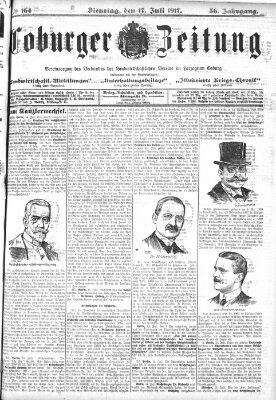 Coburger Zeitung Dienstag 17. Juli 1917