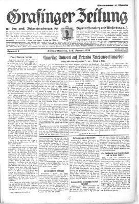 Grafinger Zeitung Samstag 7. Januar 1928