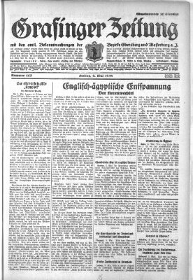 Grafinger Zeitung Freitag 4. Mai 1928