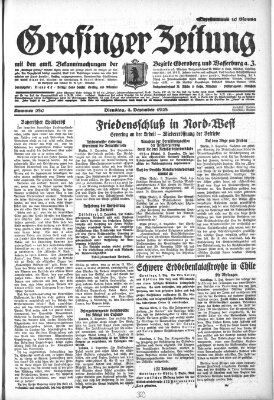 Grafinger Zeitung Dienstag 4. Dezember 1928