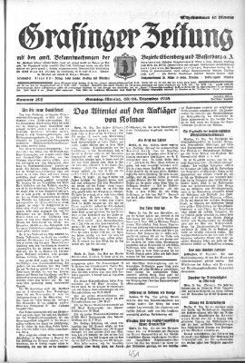 Grafinger Zeitung Montag 24. Dezember 1928