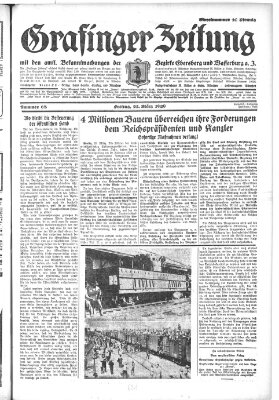 Grafinger Zeitung Freitag 22. März 1929