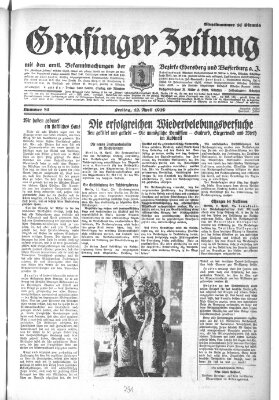 Grafinger Zeitung Freitag 12. April 1929