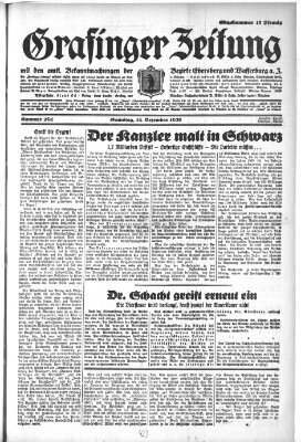 Grafinger Zeitung Samstag 14. Dezember 1929