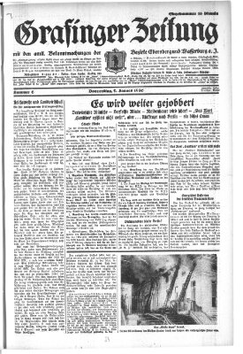 Grafinger Zeitung Donnerstag 9. Januar 1930