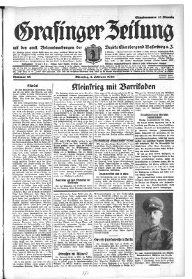 Grafinger Zeitung Dienstag 4. Februar 1930