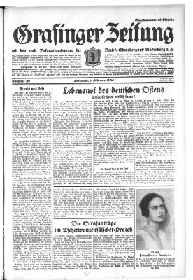 Grafinger Zeitung Mittwoch 5. Februar 1930