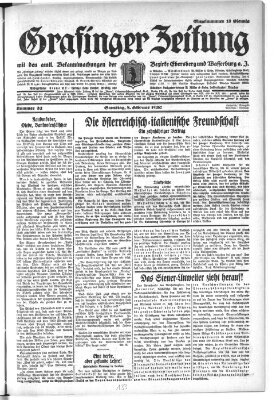 Grafinger Zeitung Samstag 8. Februar 1930