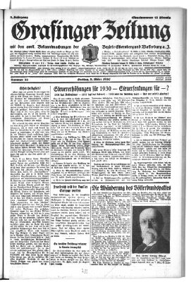 Grafinger Zeitung Freitag 7. März 1930