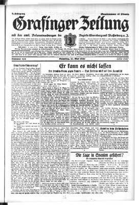 Grafinger Zeitung Samstag 10. Mai 1930