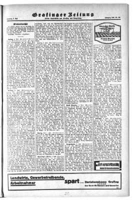 Grafinger Zeitung Samstag 5. Juli 1930