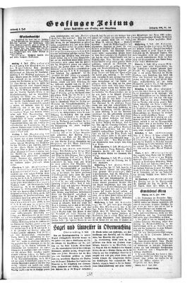 Grafinger Zeitung Mittwoch 9. Juli 1930