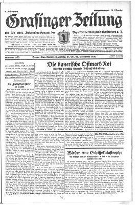 Grafinger Zeitung Samstag 27. Dezember 1930