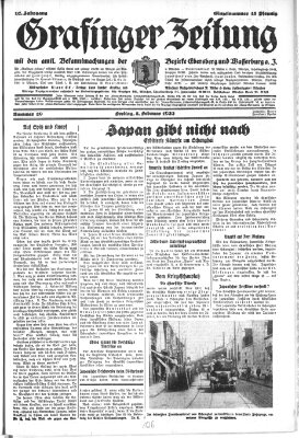 Grafinger Zeitung Freitag 5. Februar 1932