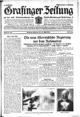 Grafinger Zeitung Montag 30. Mai 1932