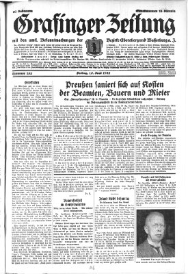 Grafinger Zeitung Freitag 10. Juni 1932