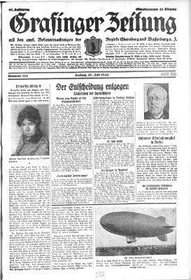 Grafinger Zeitung Freitag 29. Juli 1932