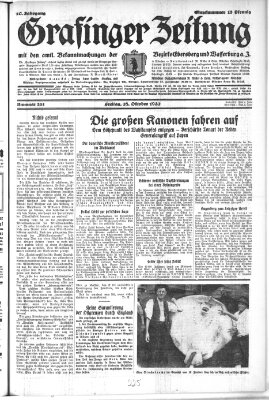 Grafinger Zeitung Freitag 28. Oktober 1932