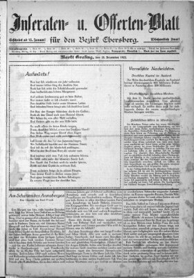 Grafinger Zeitung Freitag 28. Dezember 1923