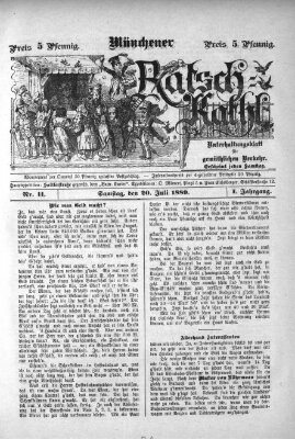 Münchener Ratsch-Kathl Samstag 20. Juli 1889