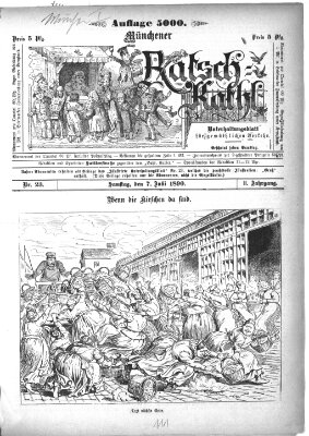 Münchener Ratsch-Kathl Samstag 7. Juni 1890