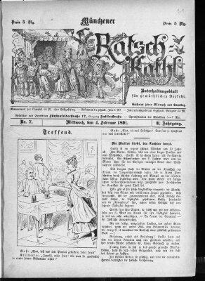 Münchener Ratsch-Kathl Mittwoch 4. Februar 1891