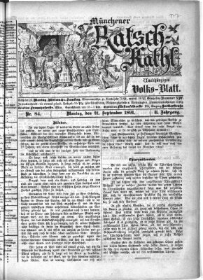 Münchener Ratsch-Kathl Montag 21. September 1891