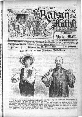 Münchener Ratsch-Kathl Mittwoch 14. Oktober 1891