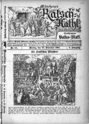 Münchener Ratsch-Kathl Montag 23. November 1891