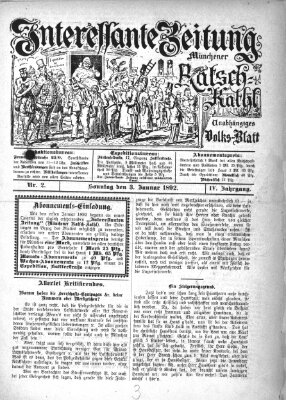 Münchener Ratsch-Kathl Sonntag 3. Januar 1892