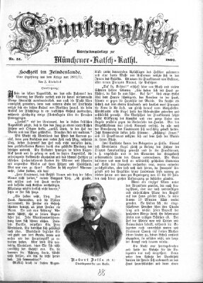 Münchener Ratsch-Kathl. Sonntagsblatt : Unterhaltungsbeilage zur Münchener Ratsch-Kathl (Münchener Ratsch-Kathl) Sonntag 18. Dezember 1892