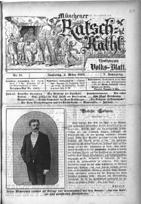 Münchener Ratsch-Kathl Samstag 4. März 1893