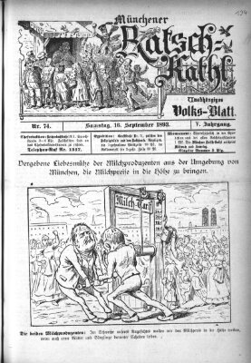 Münchener Ratsch-Kathl Samstag 16. September 1893