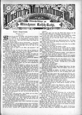 Münchener Ratsch-Kathl. Illustrirtes Unterhaltungs-Blatt (Münchener Ratsch-Kathl) Mittwoch 17. Mai 1893