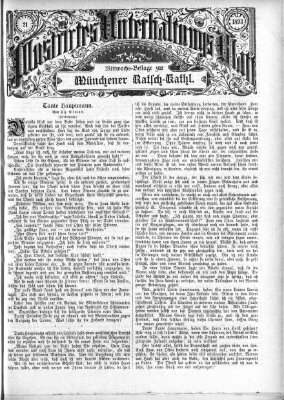 Münchener Ratsch-Kathl. Illustrirtes Unterhaltungs-Blatt (Münchener Ratsch-Kathl) Mittwoch 24. Mai 1893