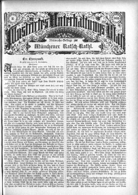 Münchener Ratsch-Kathl. Illustrirtes Unterhaltungs-Blatt (Münchener Ratsch-Kathl) Mittwoch 23. August 1893