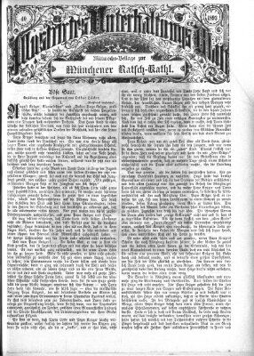 Münchener Ratsch-Kathl. Illustrirtes Unterhaltungs-Blatt (Münchener Ratsch-Kathl) Mittwoch 27. September 1893