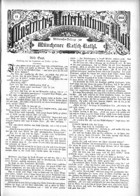 Münchener Ratsch-Kathl. Illustrirtes Unterhaltungs-Blatt (Münchener Ratsch-Kathl) Mittwoch 25. Oktober 1893