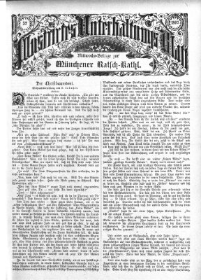 Münchener Ratsch-Kathl. Illustrirtes Unterhaltungs-Blatt (Münchener Ratsch-Kathl) Mittwoch 27. Dezember 1893