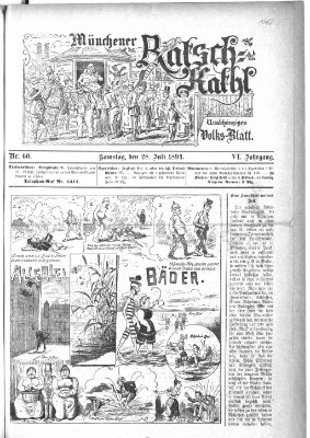 Münchener Ratsch-Kathl Samstag 28. Juli 1894