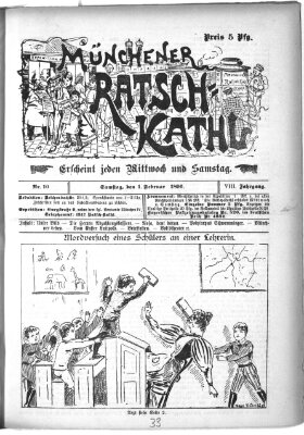 Münchener Ratsch-Kathl Samstag 1. Februar 1896