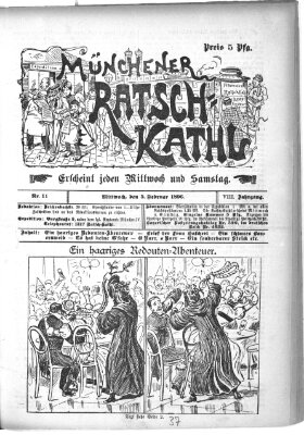 Münchener Ratsch-Kathl Mittwoch 5. Februar 1896