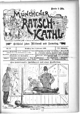 Münchener Ratsch-Kathl Samstag 8. Februar 1896