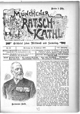 Münchener Ratsch-Kathl Mittwoch 12. Februar 1896