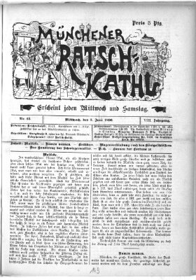 Münchener Ratsch-Kathl Mittwoch 3. Juni 1896