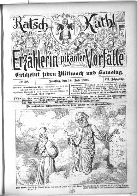 Münchener Ratsch-Kathl Samstag 18. Juli 1896