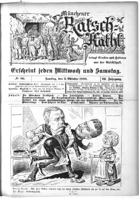 Münchener Ratsch-Kathl Samstag 3. Oktober 1896